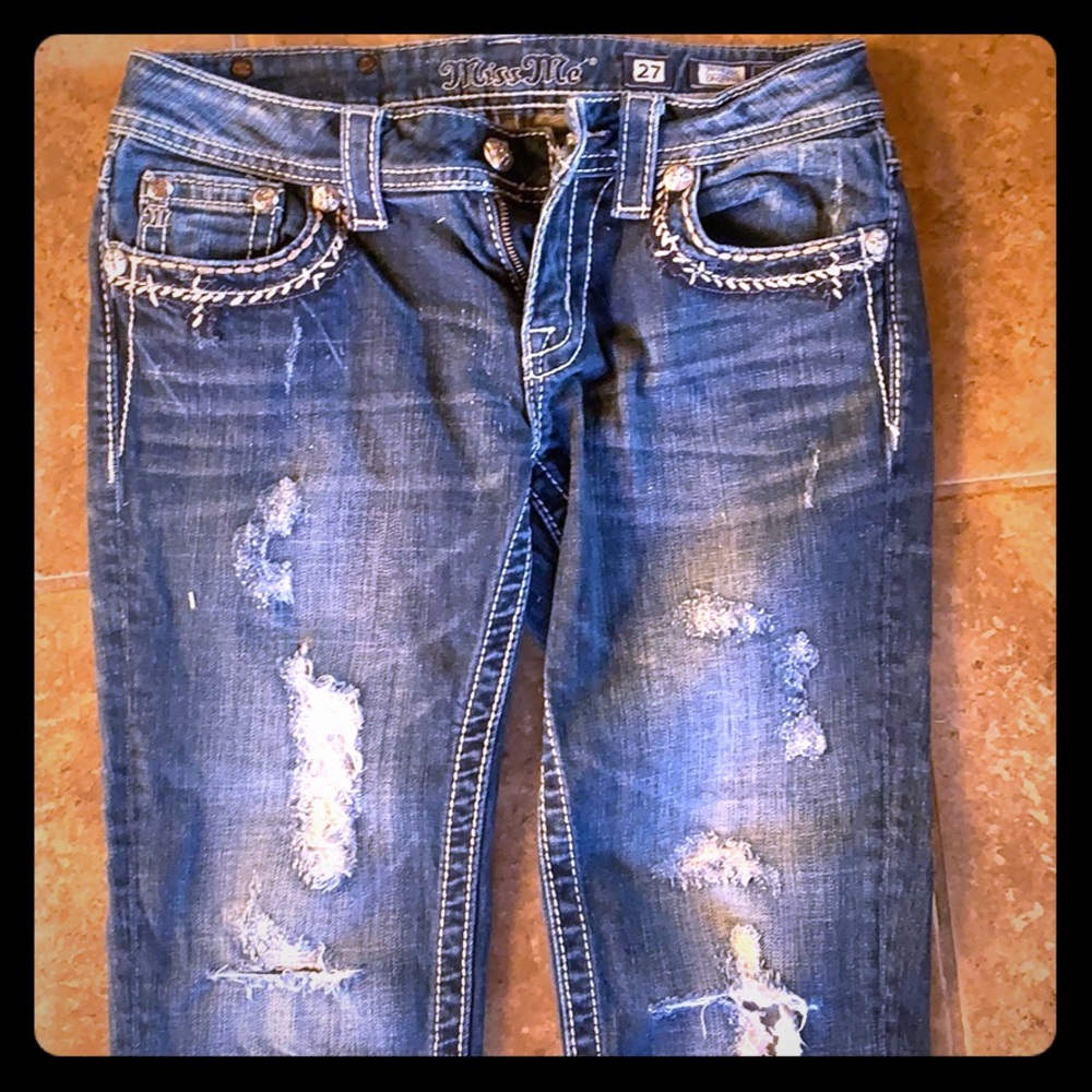 Miss me capris size 27